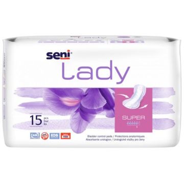 Seni Lady Super Урологични подложки за жени с лека и средна инконтиненция х15 броя