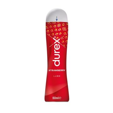 Durex Play Sweet Strawberry Интимен лубрикант с аромат на сладка ягода х50 мл