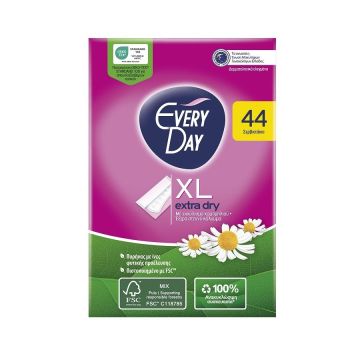 Everyday Normal Extra Dry Дамски ежедневни превръзки х44 броя