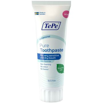 TePe Pure Паста за зъби при чувствителни венци х75 мл