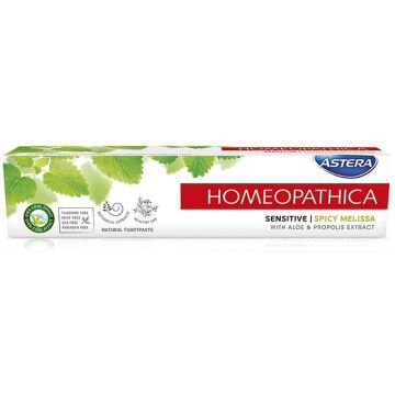 Astera Homeopdtica Sensitive Паста за чувствителни зъби и венци х75 мл