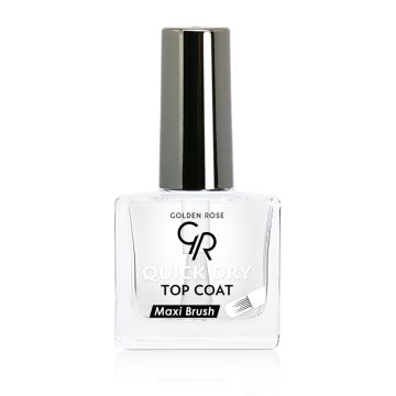Golden Rose Rich Color Quick Dry Топ лак за нокти за бързо изсъхване на лака