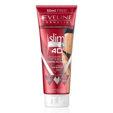 Eveline Slim Extreme 4D Концентриран термо активатор против целулит х200 мл