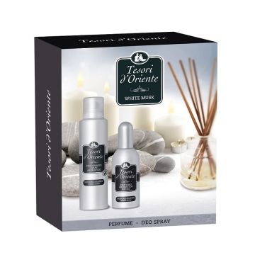 Tesori d' Oriente White Musk Промо комплект Дезодорант спрей и Тоалетна вода