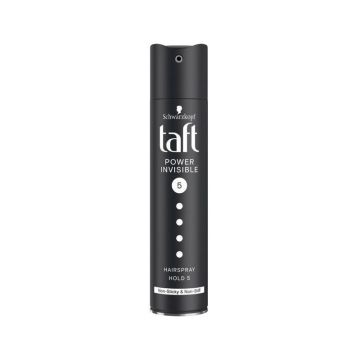 Taft Invisible Power Лак за коса с действие в три степени за мега силна фиксация х250 мл