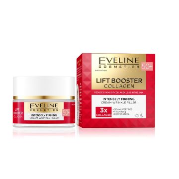 Eveline Lift Booster Collagen Крем-филър за лице 50+ x50 мл