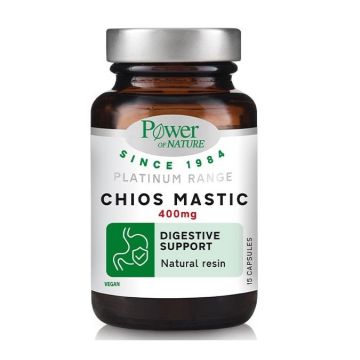 Chios Mastic Мастиха от Хиос 400mg х15 капсули Power of Nature
