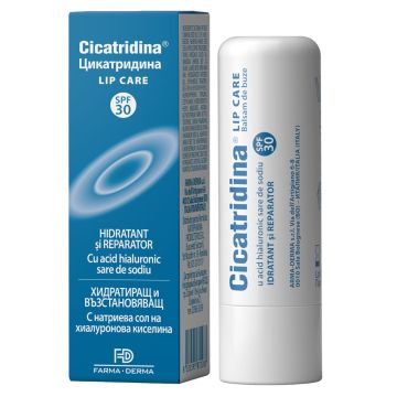 Цикатридина балсам за устни SPF30 х5,5 мл Naturpharma