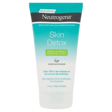 Neutrogena Skin Detox Почистваща и измиваща маска с глина х150 мл