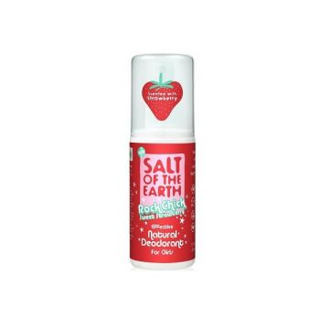 Salt of The Earth Rock Chick Кристален део спрей, ягода x100 мл