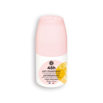 Yves Rocher Bain Nature 48H Део рол-он против изпотяване Лайка x50 мл