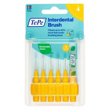 TePe Interdental Original Интердентални четки, размер 4 (0.7 мм) x 6 броя