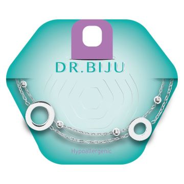 Dr.Biju Гривна Circle White Bronze 11 мм, DBCI110B020
