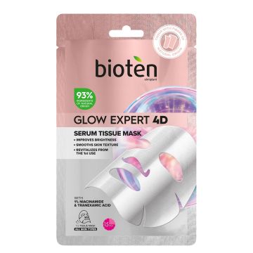 Bioten Glow Expert 4D Маска за лице x1 брой
