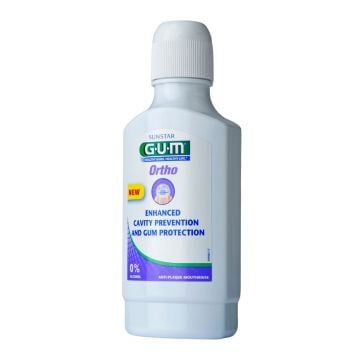 GUM Ortho Вода за уста за превенция на инфекции x300 мл