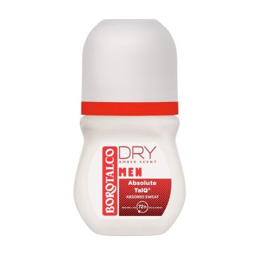 Borotalco Men Dry Amber Део рол-он против изпотяване х50 мл