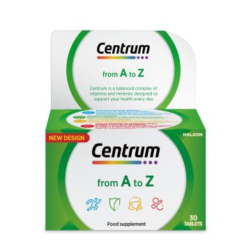 Centrum A-Z Витамини и минерали за възрастни х30 таблетки