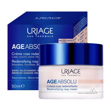 Uriage Age Absolu Уплътняващ дневен крем за лице за зряла кожа x50 мл