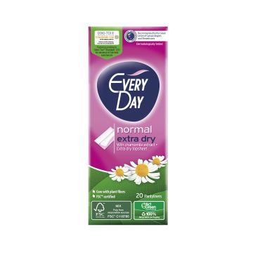 Everyday Normal Extra Dry Дамски ежедневни превръзки х20 броя