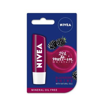 Nivea Балсам за устни с къпина х4,8 грама