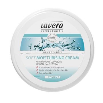 Lavera Basis Sensitiv Био Овлажняващ крем за тяло х150 мл