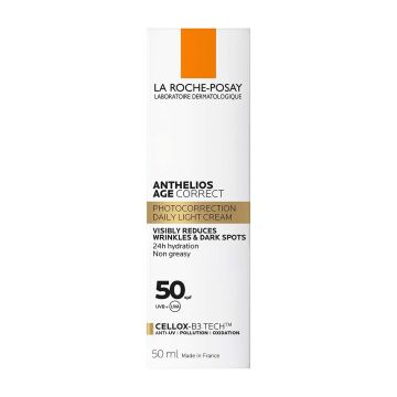 La Roche-Posay Anthelios Age Correct Ежедневен слънцезащитен крем за коригиране на белезите на стареене SPF50+ x50 мл