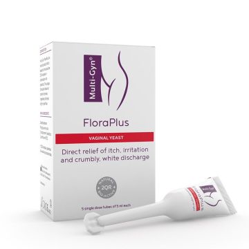 Multi-Gyn FloraPlus Вагинален гел за нормализиране на вагиналната микрофлора 5 дози x5 мл
