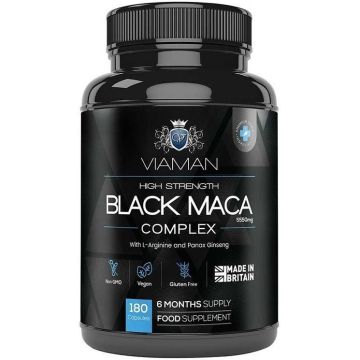 Формула за мъже с черна и жълта мака + L-аргинин х180 капсули Weight World