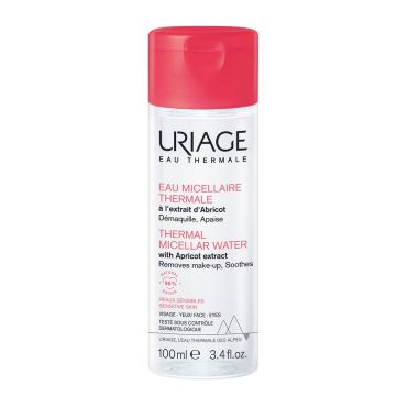 Uriage Thermal Термална мицеларна вода за лице за чувствителна кожа склонна към зачервяване x100мл