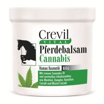 Crevil Vital Конски гел с канабис х250 мл