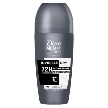 Dove Men+ Care Advanced Invisible Dry Део рол-он против изпотяване x50 мл