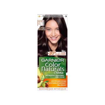 Garnier Color Naturals Трайна боя за коса, цвят 4.12