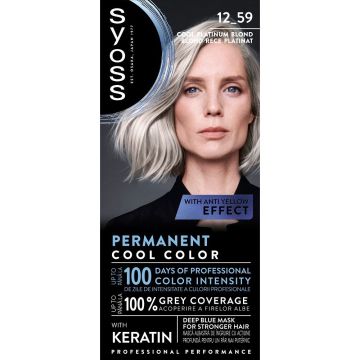 Syoss Profesional Performance Боя за коса, 12-59 Cool Platinium Blond