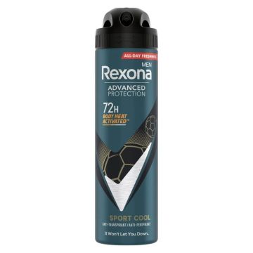 Rexona Man Advanced Protection Sport Cool Део спрей против изпотяване за мъже х150 мл