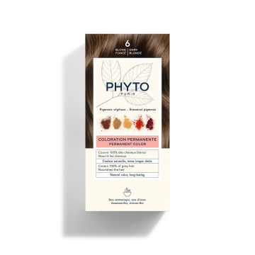 Phyto Color Дълготрайна боя за коса, 6 Dark Blonde