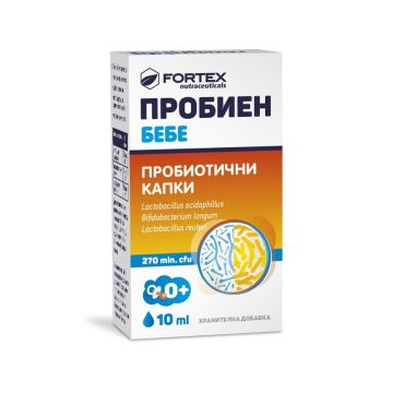 Пробиен Бебе х10мл Fortex