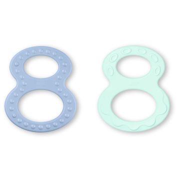Nuk Комплект чесалки за зъби 3м+ x2 броя, Осморки