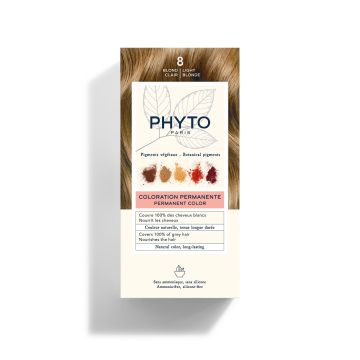 Phyto Color Дълготрайна боя за коса, 8 Light Blonde
