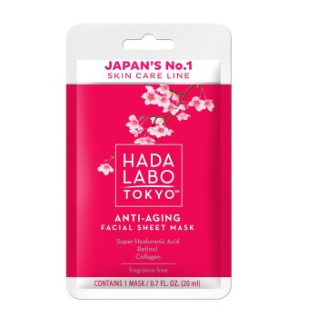 Hada Labo Tokyo Текстилна маска за лице против стареене x1 брой