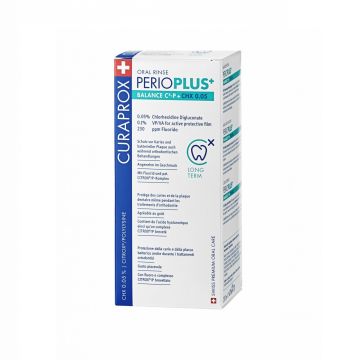 Curaprox  Perio Plus Вода за уста Balance  CHX 0.05% x200 мл