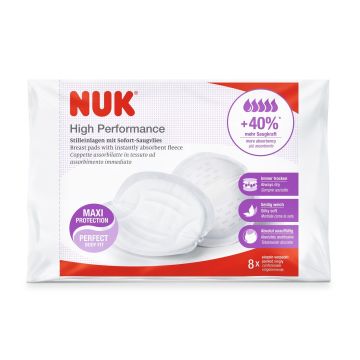 Nuk High Performance Подплънки за кърмачки x8 броя
