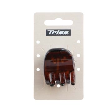 Trisa К3 109.23 Щипка за коса, кафява