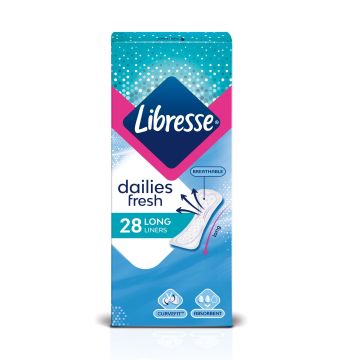 Libresse Daily Fresh Ежедневни дамски превръзки х28 броя
