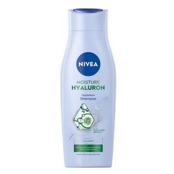 Nivea Moisture Hyaluron Хидратиращ шампоан за коса с екстракт от краставица и хиалурон x400 мл