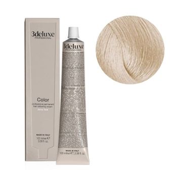 3Deluxe Colour Трайна боя за коса с арганово масло и екстракт от невен, цвят 12.08