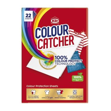 K2r Colour Catcher Кърпички против нежелано оцветяване на пране x22 броя