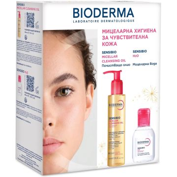 Bioderma Sensibio Комплект Мицеларна хигиена за чувствителна кожа