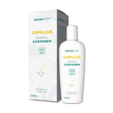 Cannaderm Capillus Шампоан за коса против косопад с кофеин и коноп x150 мл