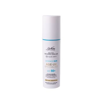 Bionike Defence Sun Age Specialis Антиейдж овлажняваща емулсия за лице SPF50+ за суха и много суха чувствителна кожа x50 мл