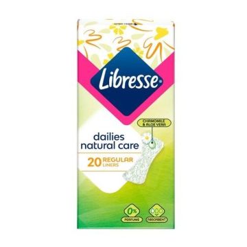 Libresse Natural Care Normal Ежедневни дамски превръзки х20 броя